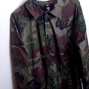 NIKE Camo Skateboard Jacket
